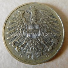 Rakousko - 20 groschen 1954