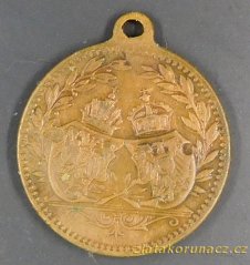 Císaři Franz Josef I. a Wilhelm II. - měď