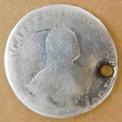 Rusko - 1 grivennik (10 kopějka) 1746