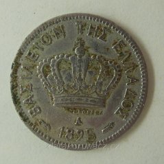 Řecko - 5 lepta 1895 A