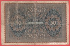 Německo - 50 mark 24.6.1919 - série RAa-pořadí 1