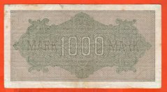Německo - 1000 mark 15.9.1922 - série T-GB
