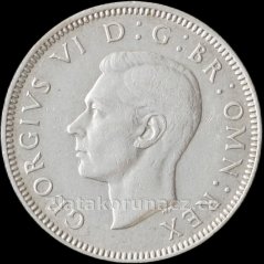 Anglie - 1 schilling 1946 - Skotský erb