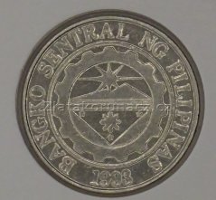 Filipíny - 1 Piso 2004