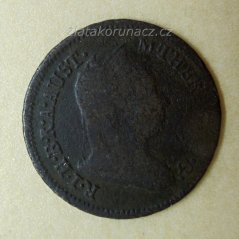 1/4 krejcar 1777 S