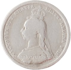 Anglie - 1 Shilling 1888