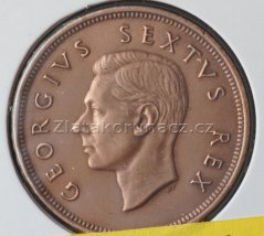 Afrika jižní (Jihoafrická rep.) - 1 penny 1952