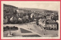 Lázně Luhačovice - Pohled z náměstí