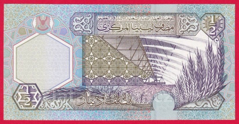 Libye - 1/2 Dinar 2002