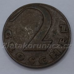 Rakousko - 2 groschen 1936