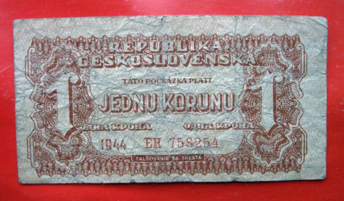 1 koruna 1944 EH