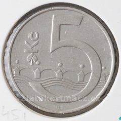 5 koruna 1993