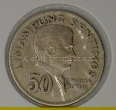 Filipíny - 50 sentimos 1972