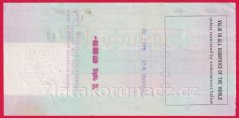 Anglie - Travellers Cheque 10 Pounds 17.10.1973