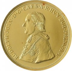 Zlatá medaile - Vítkovice - Rudolf Jan - Replika 1 Dukátu 1828