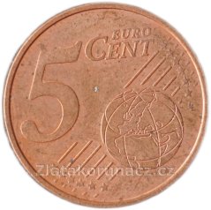 Německo - 5 Cent 2021 F