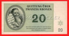 20 K - Terezínská poukázka R