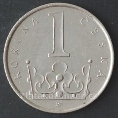1 koruna 2008