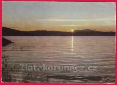 Orava - Oravská přehrada, západ slunce