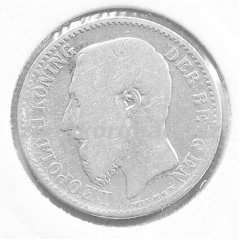 Belgie - 1 frank 1887 Belgen
