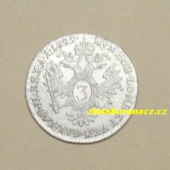 3 Krejcar-1829 A
