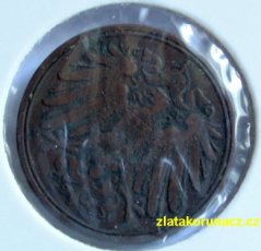 Německo - 1 Reich Pfennig 1890 E