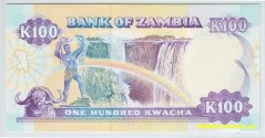 Zambia - 100 Kwacha 1991-1993