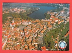 Tábor  - letecký záběr