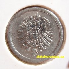Německo - 1 Reich Pfennig 1917 E
