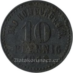 Německo - Bad Homburg v. d. Höhe - 10 pfennig 1918