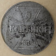 Polsko - 2 kopějka 1916 J OST