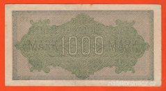 Německo - 1000 mark 15.9.1922 - série Fa-PG