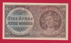 1 koruna 1940 D 055
