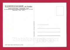 Klenovice na Hané - kostel, centrum obce, památník