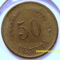 Finsko - 50 penniä 1942 S