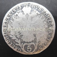5 Krejcar 1823 A