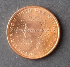 Holandsko - 5 cent 2005