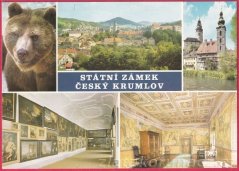 Český Krumlov - Hrad založen v polovině 13. století