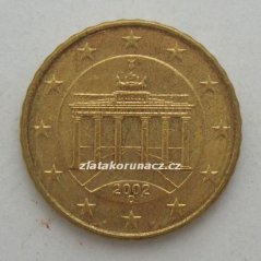 Německo - 10 Cent 2002D