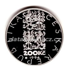 1994 - 200Kč - Koněspřežka Proof