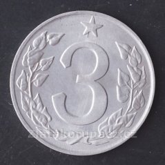 3 haléř 1963