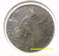 Anglie - 1 penny 18..