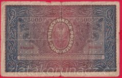 Polsko - 5000 Marek 1920 Série II., 2 písmena