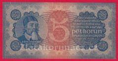 5 korun 1921, série 4