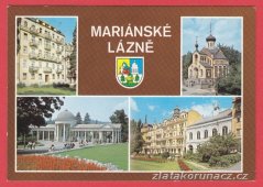 Mariánské Lázně - Kolonáda, lázeňské domy, kostel