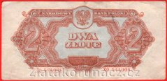 Polsko - 2 zlote 1944 Obowiazkowym...