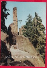 Adršpašské skály -  přírodní rezervace, komín