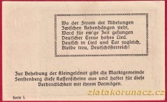 Senftenberg - 50 haléřů - 1920 - série I.