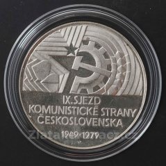 1979 - 50Kčs - IX.výr.sjezdu KČS - Proof