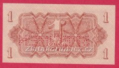 1 koruna 1944 CE perf.